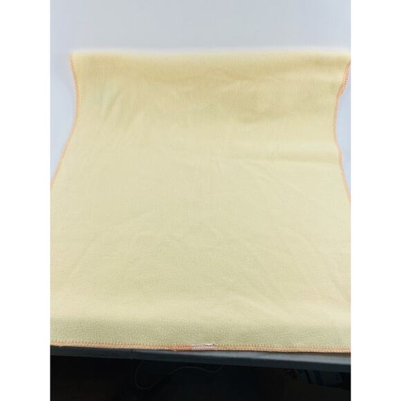 Baby Blanket Airplane Yellow Fleece Applique Vintage Lovey Orange Blue Purple 40 - Picture 5 of 5